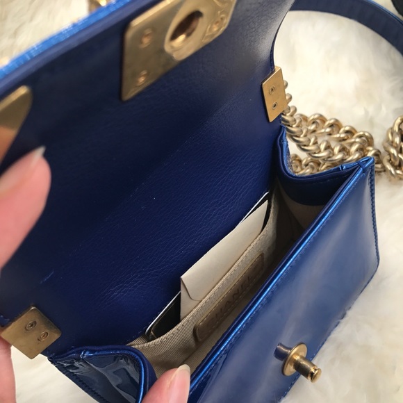 Boy Limited Edition versailles Royal Blue Patent - Picture 6 of 8